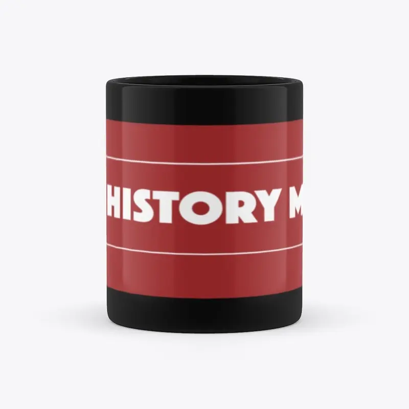 Make History Matter Mug - Red on White