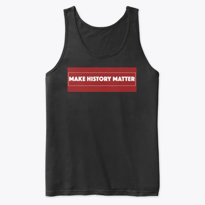 History Shirt -  White on Red